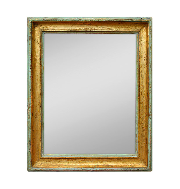 Antique french mirror, provencal style, late 19th century